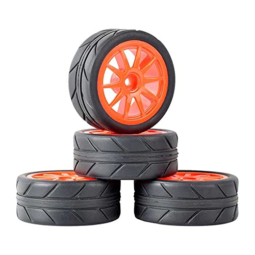 Clynex 4P Grip-Reifen, Schwammrad einsetzen, for HSP Racing, 1/10 1.10 On-Road-Auto RC-Autoreifen(910R-6087) von Clynex
