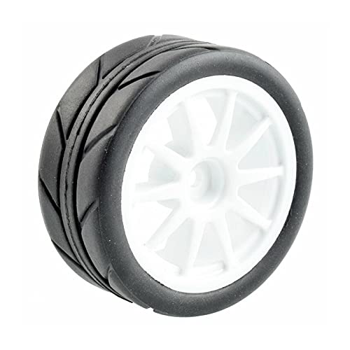 Clynex 4P Grip-Reifen, Schwammrad einsetzen, for HSP Racing, 1/10 1.10 On-Road-Auto RC-Autoreifen(910W-6087) von Clynex