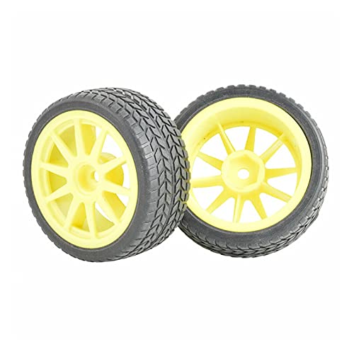 Clynex 4P Grip-Reifen, Schwammrad einsetzen, for HSP Racing, 1/10 1.10 On-Road-Auto RC-Autoreifen(910Y-6088) von Clynex