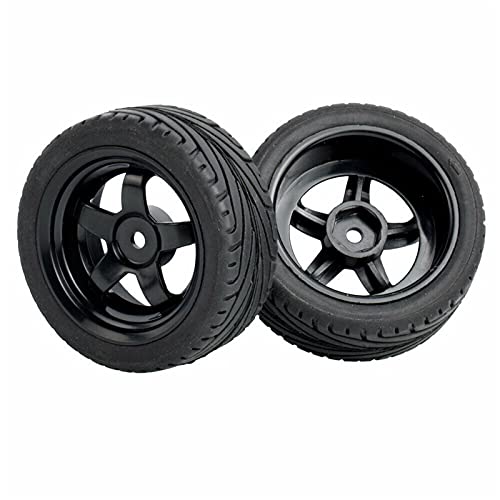 Clynex 4PCS Grip-Reifen und Felgen, for HSP, for HPI, 1/10 1.10 On-Road Speed ​​Car RC-Autoreifen(6030B-8010) von Clynex