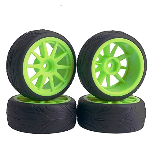 Clynex 4p Grip-Reifen, Schwammrad einsetzen, for HSP Racing 1/10 1.10 On-Road-Auto RC-Autoreifen(910G-6084) von Clynex