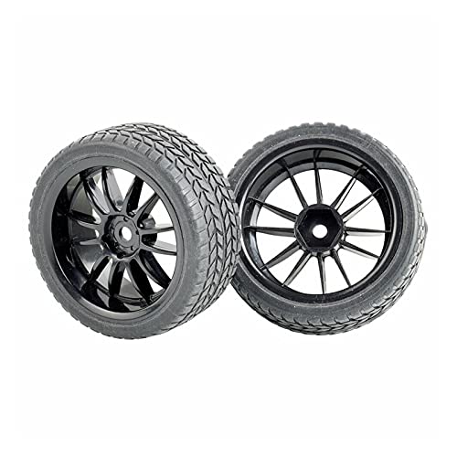 Clynex Grip Reifen Rad Set, for HSP, for HPI, 1/10 1,10 On-Road Auto RC-Autoreifen(6031H-6088) von Clynex