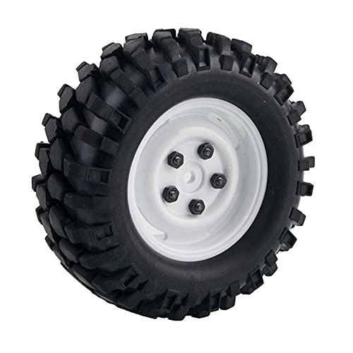 Clynex Rad 1,9-Zoll-Kletterreifen, for HSP, 1,10, for Jeep, Wrangler SCX10 D90 RC-Autoreifen(Rim51W-7006) von Clynex