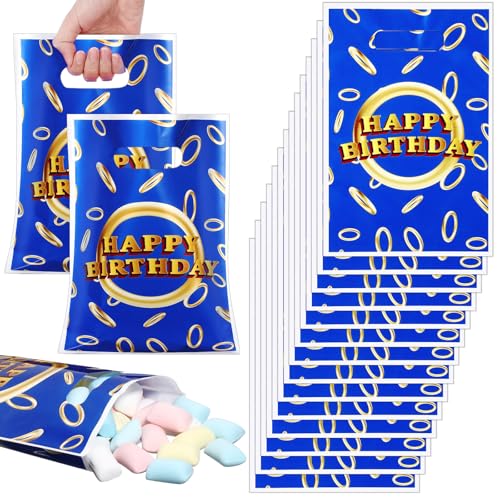 Clysee Geschenktüten für Videospiele, Geburtstagspartys, Videospiele, Süßigkeiten, Leckereien, Plastiktüten für Gamer-Partys, Dekorationen, Geburtstagsfeiern, Geschenke, Snack-Zubehör, Blau, 50 Stück Clysee Geschenktüten für Videospiele, Geburtstagspartys, Videospiele, Süßigkeiten, Leckereien, Plastiktüten für Gamer-Partys, Dekorationen, Geburtstagsfeiern, Geschenke, Snack-Zubehör, Blau, 50 Stück von Clysee