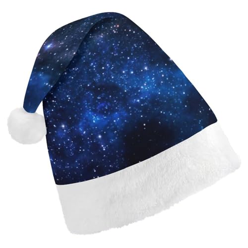 Cmagnifico Weihnachtsmütze, Aurora, Sternenhimmel, Weltraum, Sternenhimmel, Hut für verschiedene Feiertagspartys von Cmagnifico
