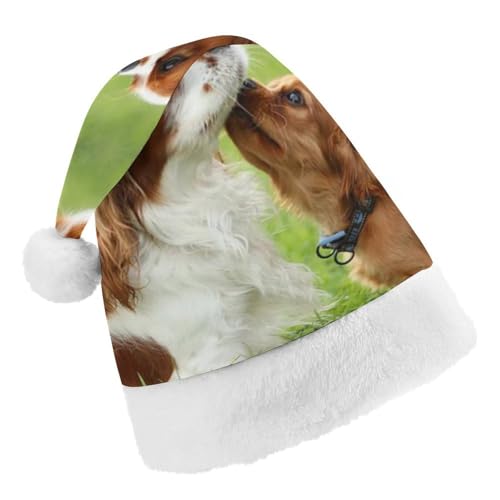 Cmagnifico Weihnachtsmütze, Cavalier King Charles Spaniel Hut für verschiedene Feiertagsfeiern von Cmagnifico