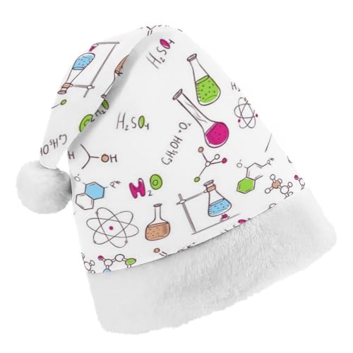 Cmagnifico Weihnachtsmütze, Chemie-Experimentier-Muster, Hut für verschiedene Feiertagspartys Cmagnifico Weihnachtsmütze, Chemie-Experimentier-Muster, Hut für verschiedene Feiertagspartys von Cmagnifico