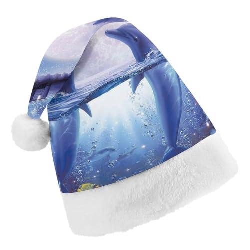 Cmagnifico Weihnachtsmütze, Delfin-Zug-Hut für verschiedene Feiertagspartys von Cmagnifico