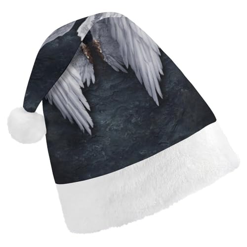 Cmagnifico Weihnachtsmütze, Engelsflügel-Hut für verschiedene Feiertagspartys von Cmagnifico
