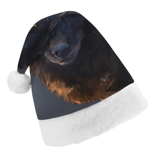 Cmagnifico Weihnachtsmütze, Fantasy-Wolfsmütze für verschiedene Feiertagsfeiern von Cmagnifico