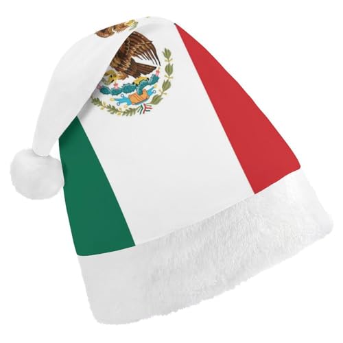 Cmagnifico Weihnachtsmütze, Flagge von Mexiko, Hut für verschiedene Feiertagspartys von Cmagnifico
