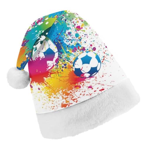 Cmagnifico Weihnachtsmütze, Fußball-Sporthut für verschiedene Feiertagspartys von Cmagnifico