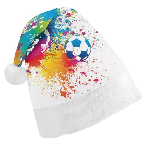 Cmagnifico Weihnachtsmütze, Fußball-Sporthut für verschiedene Feiertagspartys von Cmagnifico
