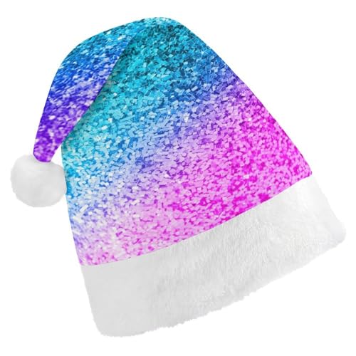 Cmagnifico Weihnachtsmütze, Glitzer-Pailletten-Hut für verschiedene Feiertagspartys von Cmagnifico