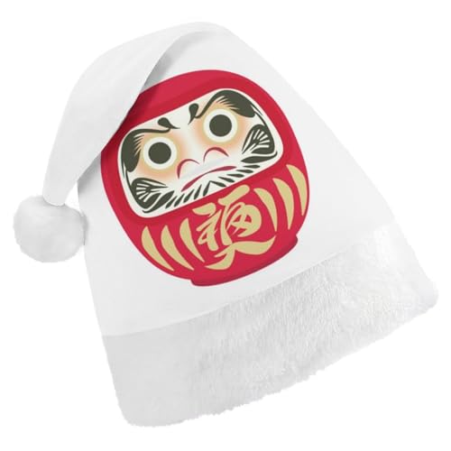 Cmagnifico Weihnachtsmütze, Glücks-Daruma-Hut für verschiedene Feiertagspartys von Cmagnifico