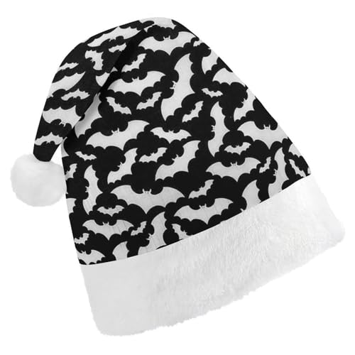 Cmagnifico Weihnachtsmütze, Halloween-Fledermäuse, grauer Hut für verschiedene Feiertagspartys von Cmagnifico