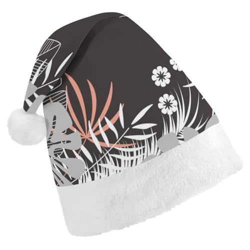 Cmagnifico Weihnachtsmütze, Hawaii-Blätter-Hut für verschiedene Feiertagspartys von Cmagnifico