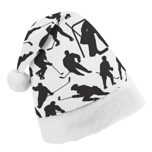 Cmagnifico Weihnachtsmütze, Hockey-Lce-Spielerhut für verschiedene Feiertagspartys von Cmagnifico