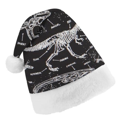 Cmagnifico Weihnachtsmütze, Jurassic Dinosaurier-Hut für verschiedene Feiertagspartys von Cmagnifico