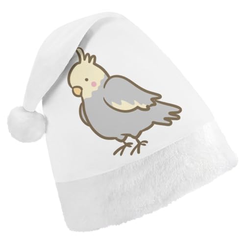Cmagnifico Weihnachtsmütze, Nymphensittiche, Papageienhut für verschiedene Feiertagspartys von Cmagnifico