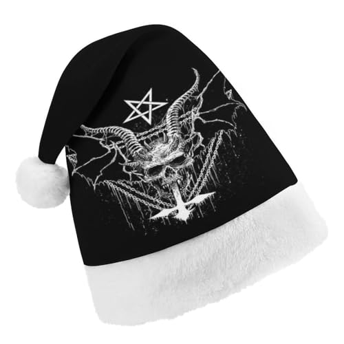 Cmagnifico Weihnachtsmütze, Satanischer Hut für verschiedene Feiertagsfeiern von Cmagnifico