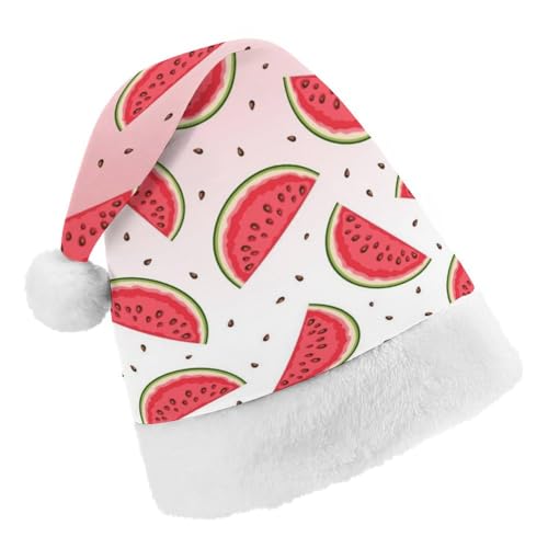 Cmagnifico Weihnachtsmütze, Sommer-Wassermelonen-Hut für verschiedene Feiertagspartys von Cmagnifico
