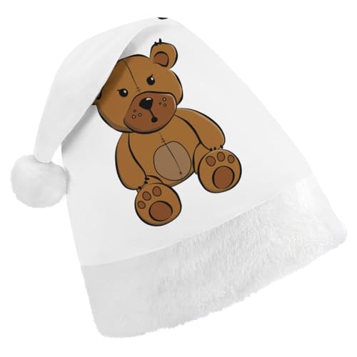 Cmagnifico Weihnachtsmütze, Teddybär-Mütze für verschiedene Feiertagspartys von Cmagnifico
