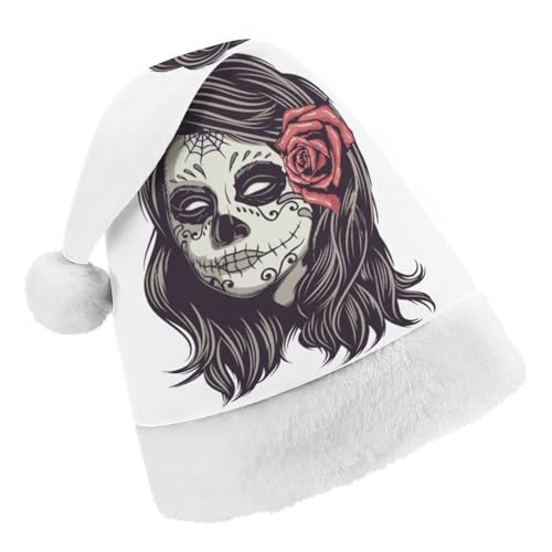 Cmagnifico Weihnachtsmütze, Totenkopf-Prinzessinnen-Hut für verschiedene Feiertagspartys von Cmagnifico
