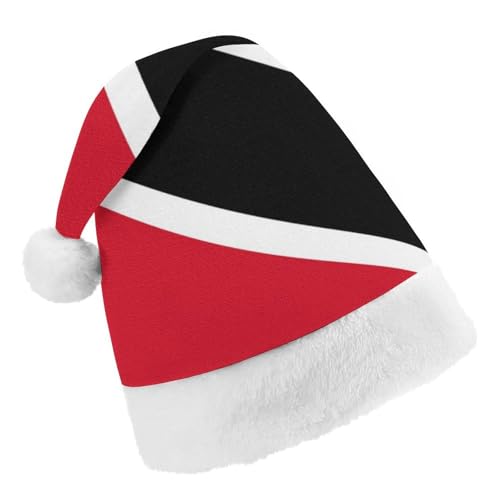 Cmagnifico Weihnachtsmütze, Trinidad und Tobago-Flaggenhut für verschiedene Feiertagsfeiern von Cmagnifico