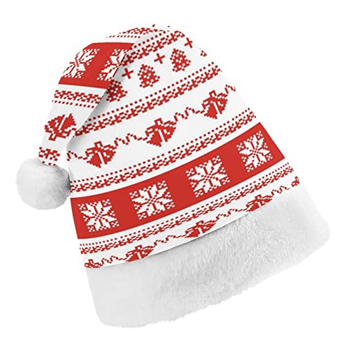 Cmagnifico Weihnachtsmütze, Weihnachtspullover-Hut für verschiedene Feiertagspartys von Cmagnifico