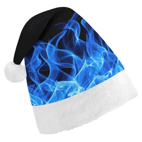 Cmagnifico Weihnachtsmütze, blaue brennende Flamme, Hut für verschiedene Feiertagsfeiern Cmagnifico Weihnachtsmütze, blaue brennende Flamme, Hut für verschiedene Feiertagsfeiern von Cmagnifico