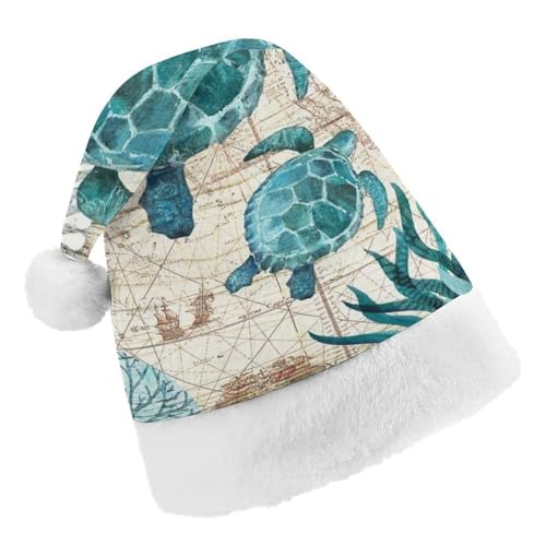 Cmagnifico Weihnachtsmütze, cooler Schildkrötenhut für verschiedene Feiertagspartys von Cmagnifico
