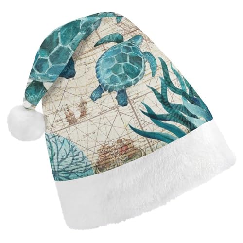 Cmagnifico Weihnachtsmütze, cooler Schildkrötenhut für verschiedene Feiertagspartys von Cmagnifico