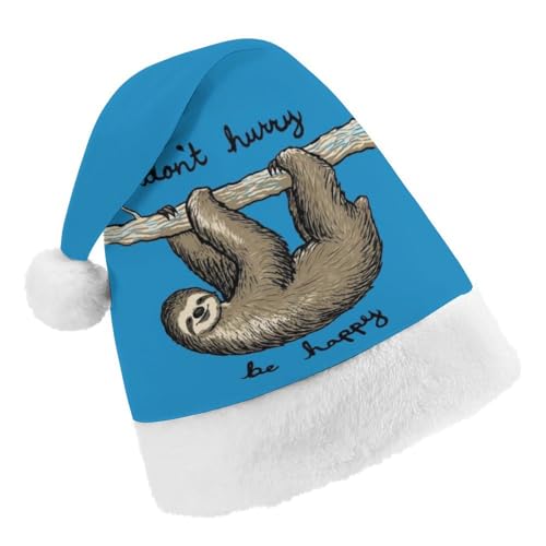 Cmagnifico Weihnachtsmütze, faule Faultiermütze für verschiedene Feiertagspartys von Cmagnifico