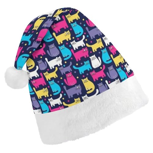 Cmagnifico Weihnachtsmütze, flippiger Katzenhut für verschiedene Feiertagspartys von Cmagnifico
