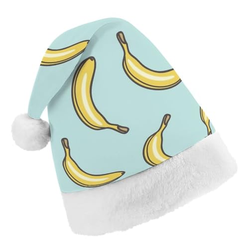 Cmagnifico Weihnachtsmütze, gelbe Bananenhut für verschiedene Feiertagspartys von Cmagnifico