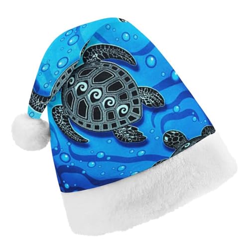 Cmagnifico Weihnachtsmütze, grüne kleine Schildkrötenmütze für verschiedene Feiertagspartys von Cmagnifico