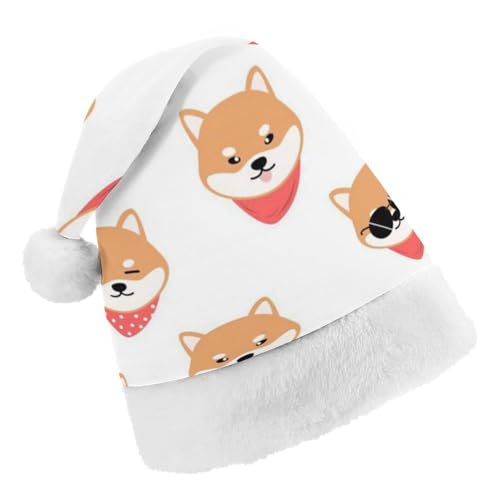 Cmagnifico Weihnachtsmütze, hübscher Shiba-Lnu-Hundehut für verschiedene Feiertagspartys Cmagnifico Weihnachtsmütze, hübscher Shiba-Lnu-Hundehut für verschiedene Feiertagspartys von Cmagnifico