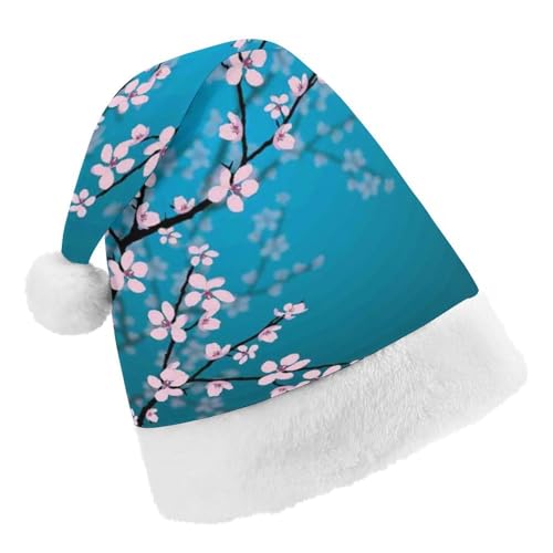 Cmagnifico Weihnachtsmütze, japanische Kirschblüten-Hut für verschiedene Feiertagspartys von Cmagnifico