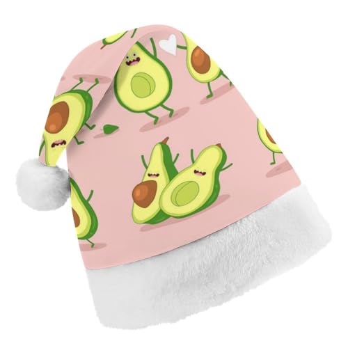 Cmagnifico Weihnachtsmütze, lustiger Avocado-Hut für verschiedene Feiertagspartys von Cmagnifico