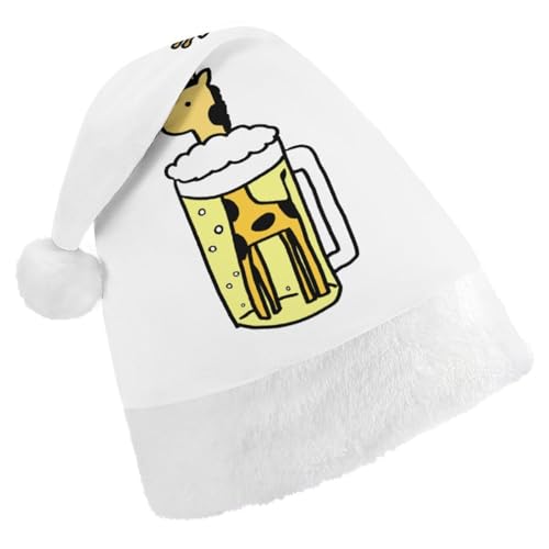 Cmagnifico Weihnachtsmütze, niedliche Giraffe und Bierhut für verschiedene Feiertagsfeiern von Cmagnifico