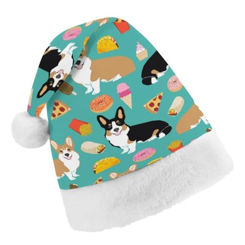 Cmagnifico Weihnachtsmütze, niedlicher Corgi-Hut für verschiedene Feiertagspartys von Cmagnifico