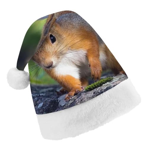 Cmagnifico Weihnachtsmütze, niedlicher Eichhörnchenhut für verschiedene Feiertagspartys von Cmagnifico