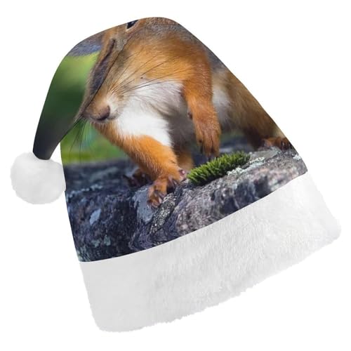 Cmagnifico Weihnachtsmütze, niedlicher Eichhörnchenhut für verschiedene Feiertagspartys von Cmagnifico