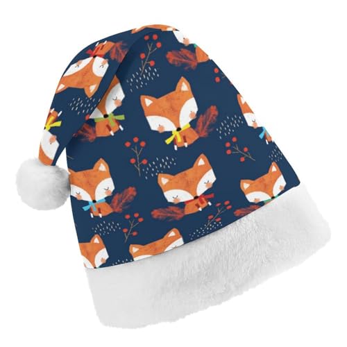 Cmagnifico Weihnachtsmütze, niedlicher Schal, Fuchsmütze für verschiedene Feiertagspartys von Cmagnifico