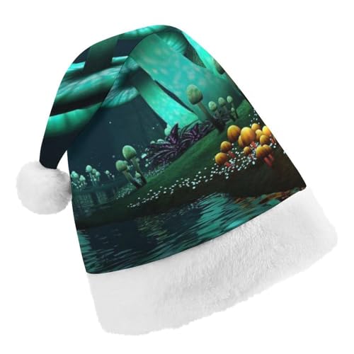 Cmagnifico Weihnachtsmütze, psychedelischer Pilzhut für verschiedene Feiertagspartys von Cmagnifico