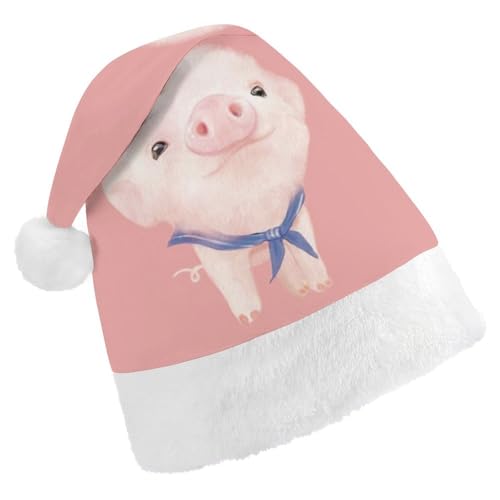 Cmagnifico Weihnachtsmütze, rosa Schweinehut für verschiedene Feiertagspartys von Cmagnifico