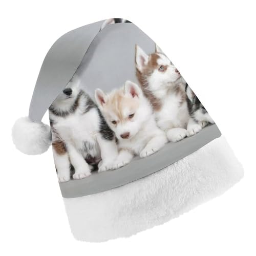 Cmagnifico Weihnachtsmütze, schöner Husky-Hut für verschiedene Feiertagsfeiern von Cmagnifico