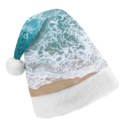 Cmagnifico Weihnachtsmütze, schöner Ozeanwellen-Hut für verschiedene Feiertagspartys von Cmagnifico