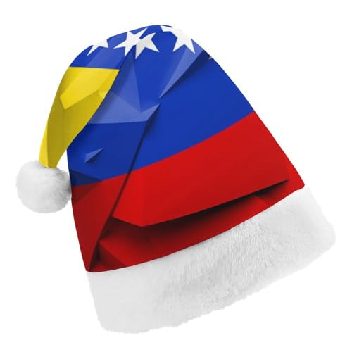 Cmagnifico Weihnachtsmütze, venezolanische Flagge, Hut für verschiedene Feiertagspartys von Cmagnifico